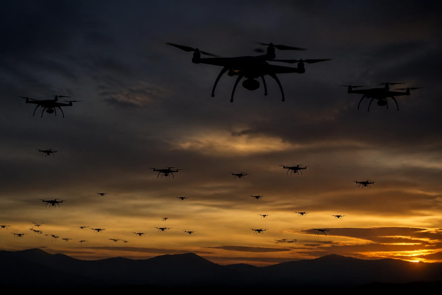 Essaims de drones autonomes : l'arme qui rend tous les boucliers obsolètes