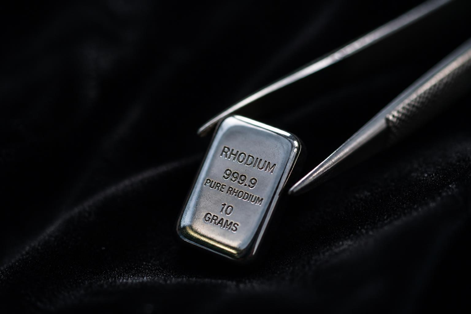 Rhodium : le métal le plus cher du monde que personne ne connaît